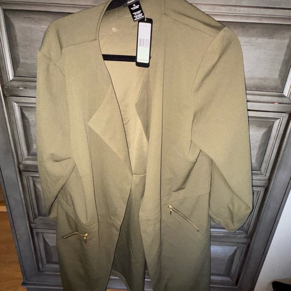 Soho Olive Trench Coat for Women